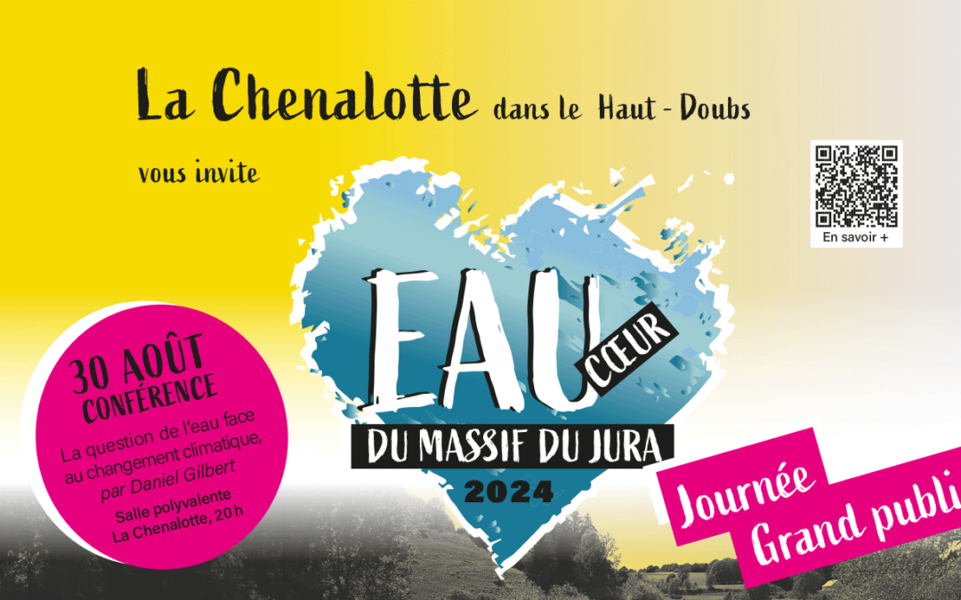 Eau cœur du Massif du Jura : « Fêtons l’eau ensemble ! »